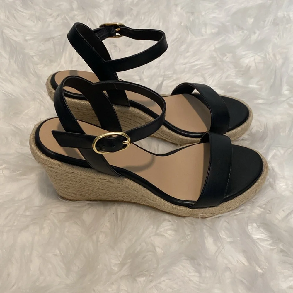 Stuart Weitzman Wedge Sandals - Picture 3 of 5